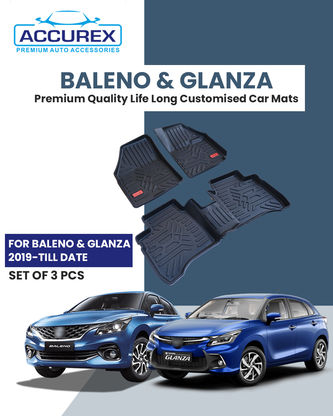 Premium Car Mats for Maruti Suzuki Baleno