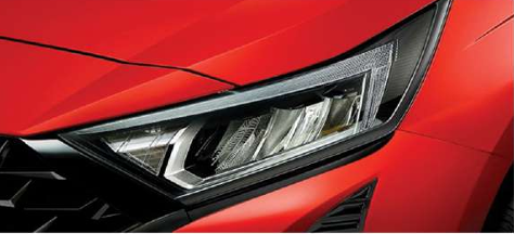 Head Light Garnish for Hyundai i20 (2020 Model)