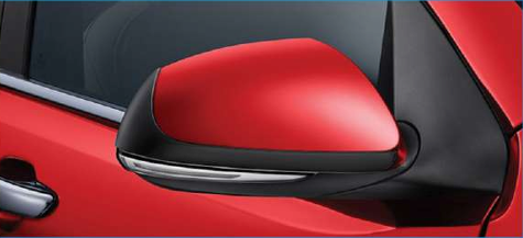 ORVM Garnish for Hyundai i10 Nios