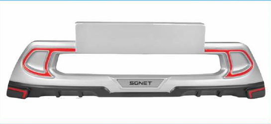 Front and Rear Diffuser for Kia Sonet