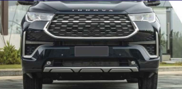 Front and Rear Diffuser for Toyota Innova Hycross