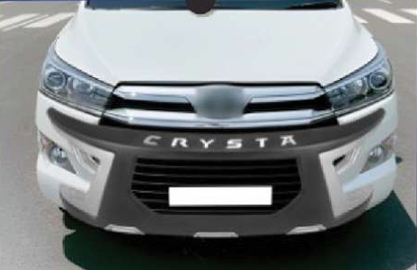Front and Rear Diffuser for Toyota Innova Crysta