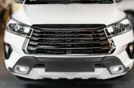 Front and Rear Diffuser for Toyota Innova Crysta
