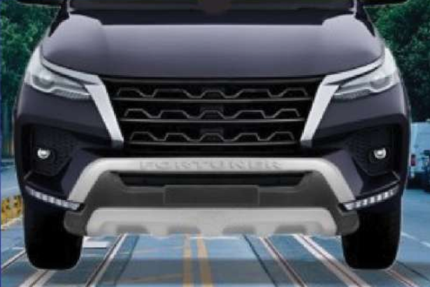 Front and Rear Diffuser for Toyota Fortuner