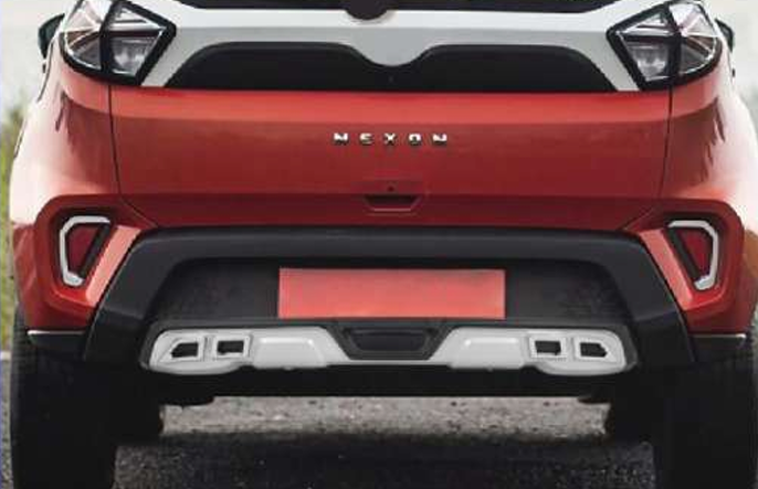 Front and Rear Diffuser for Tata Nexon