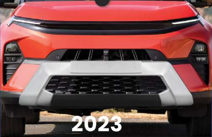 Front and Rear Diffuser for Tata Nexon