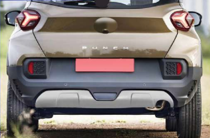 Front and Rear Diffuser for Tata Punch