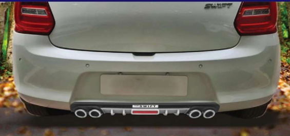 Rear Diffuser for Maruti Suzuki Swift