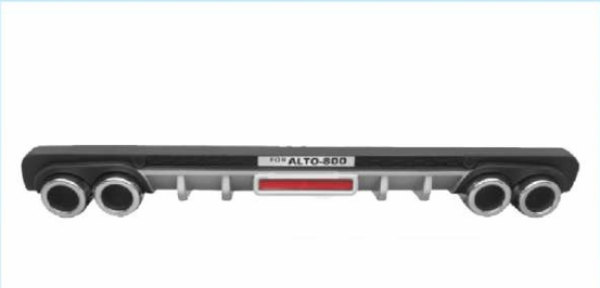 Rear Diffuser for Maruti Suzuki Alto 800