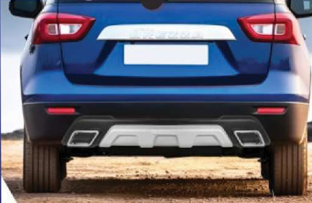 Front and Rear Diffuser for Maruti Suzuki Brezza