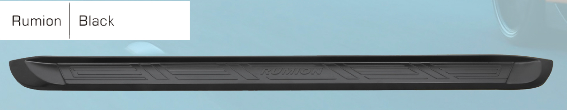 Side Footrest Rumion Black