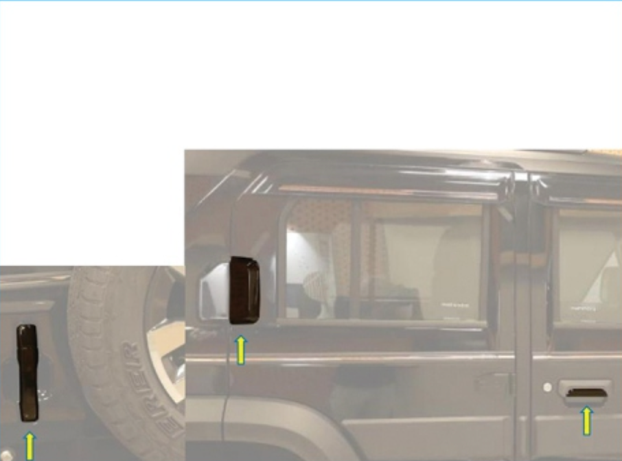 Door Handle Garnish for Thar Roxx