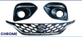 Fog Lamp Cover and Front Grill for Maruti Suzuki Baleno