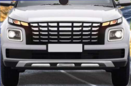 Front and Rear Diffuser for Hyundai Venue