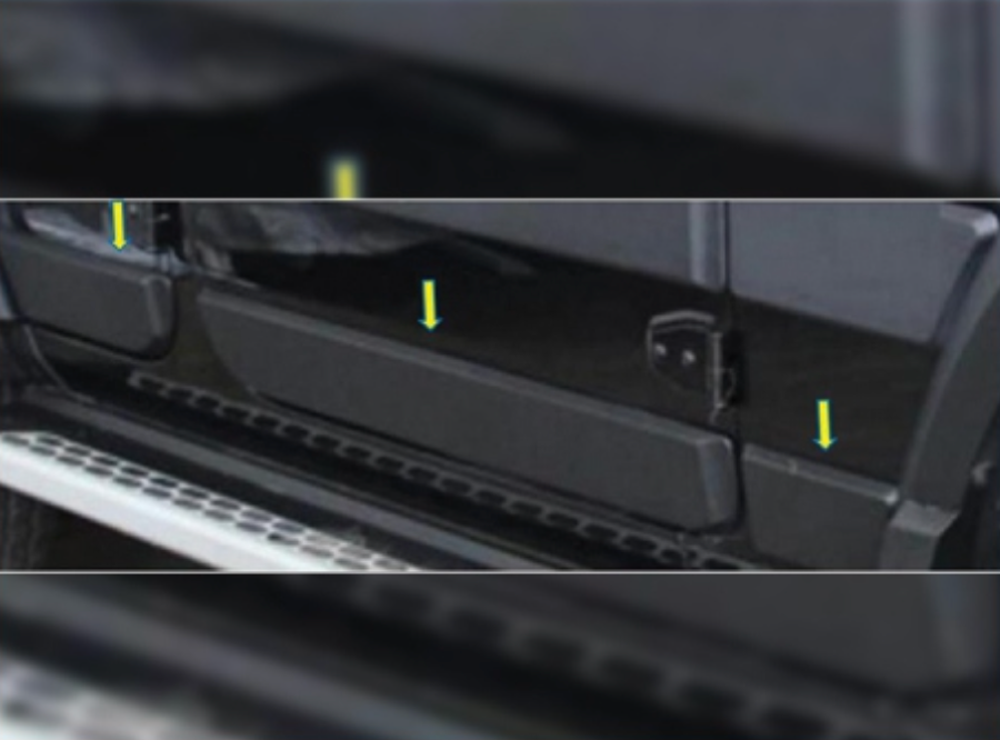 Bottom Door Cladding for Thar Roxx