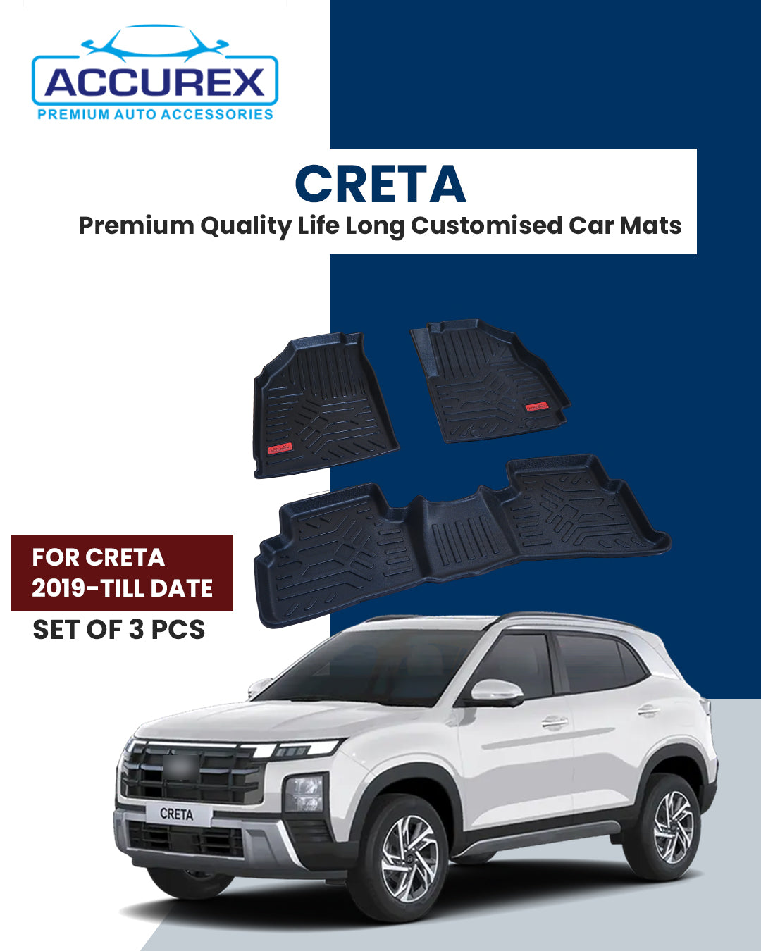 Premium Car Mats for Hyundai Creta