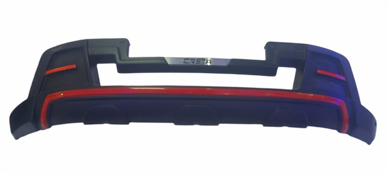 Red Front Diffuser for Hyundai Creta