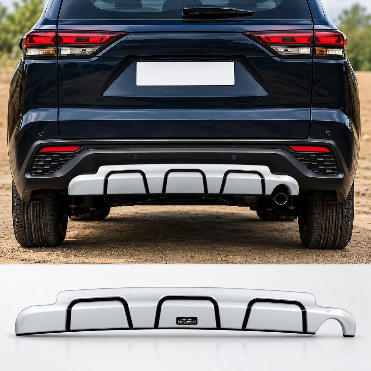 Rear Diffuser for Maruti Suzuki Invicto